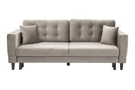 sofa rozkładana beżowa luis agata