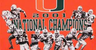 Suite Sports How Absurd Were The 2001 Miami Hurricanes