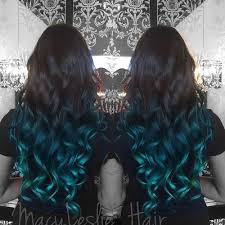 Cold and warm black ombre. 40 Fairy Like Blue Ombre Hairstyles