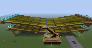 Massive Automatic Minecraft Wheat Farm Maps Mapping And