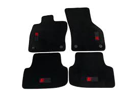 velor floor mats for a3 s3 rs3 8y