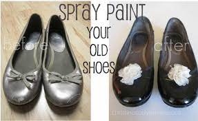 Spray Paint Your Shoes Christina