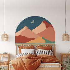 Sun Wall Decal Bed Arch Sticker Arch
