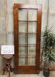 10 Pane Glass Door 36x83 5 Vintage