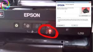 Epson L210 Red Light Blinking Error How To Reset Epson Solved