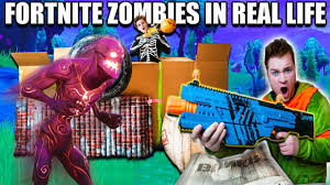 Five reasons why survival game fortnite is a runaway success march 29, 2018 7.40am edt andrew james reid. Fortnite Box Fort Battle Irl Fortnite Zombies Base Defence Nerf Youtube