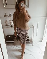Although smaller than the other members of the panthera genus, the leopard is still able to take large prey given its massive skull that well utilizes. Blue Shorts Prato Mintlabel Set Details Moda Style Instafashion Instamood Ootd Instagram Look Sty Fashion Brown Knit Sweater Leopard Pencil Skirt