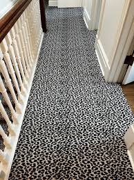 leopard vibes synthetic plush carpet