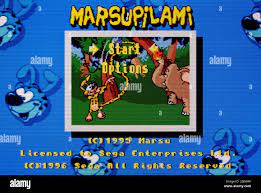 Marsupilami - Sega Genesis Mega Drive - Editorial use only Stock Photo -  Alamy