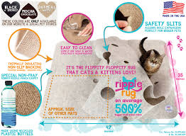 the ripple rug cat activity mat