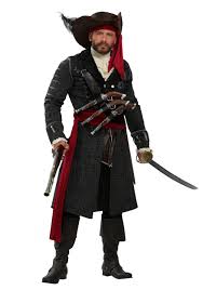 blackbeard costume for plus size men