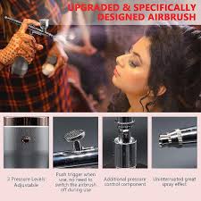 airbrush kit with compressor portable