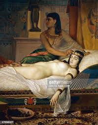 The Death of Cleopatra by Jean Andre Rixens , oil on canvas, 200x290...  News Photo - Getty Images