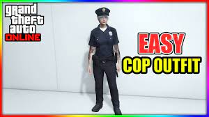 gta 5 police uniform glitch