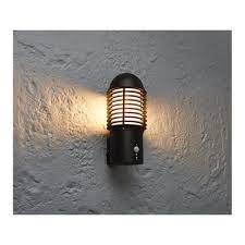 louvre outdoor pir wall light in