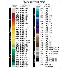 embroidery thread colors