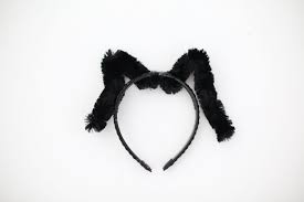 Diy leather dog collar & leash. Diy Cat Ears Headband For Halloween
