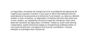 Lettre de motivation pour une candidature en bts mse via www.letudiant.fr. Lettre De Motivation Immobilier