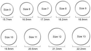 Aa Ring Size Chart Dust And Pearls