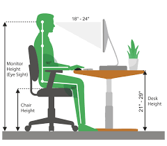 If you sit behind a desk for hours at a time, you're not doomed to a career of neck and back pain or sore wrists and fingers. Ergonomic Calculator Desk Height Calculator Nextergo