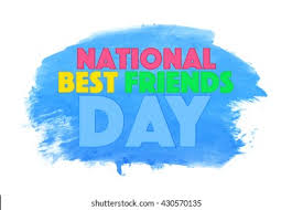 The celebration of national best friends day was first suggested in 1935 when the u.s. National Best Friends Day Stock Illustration 430570135