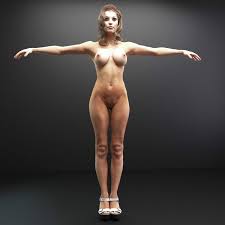 Nude women modelling