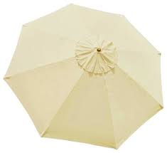 8 rib umbrella replacement canopy cover