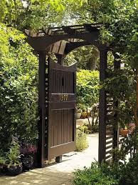 30 Stunning Garden Entrance Door Ideas