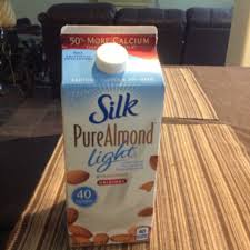 almond milk and nutrition facts