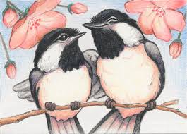 Springtime Sweethearts Drawing by Amy S Turner - Fine Art America
