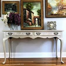 How To Create A Stunning Painted Sofa Table
