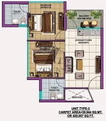 2 bhk apartment 429 sq ft in