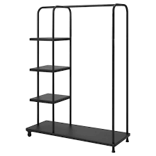What kind of clothes rack does ikea have? Kornsjo Clothes Rack Black Ikea