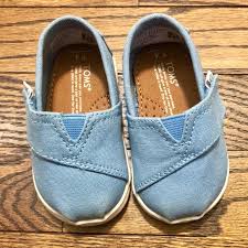 Tiny Toms Light Blue Shoes T4
