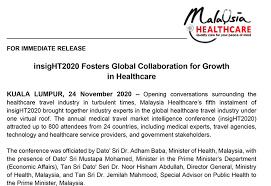 Malaysia healthcare travel council, kuala lumpur, malaysia. Insight2020 Fosters Global Collaboration For Growth In Healthcare Malaysia Healthcare Travel Council Mhtc