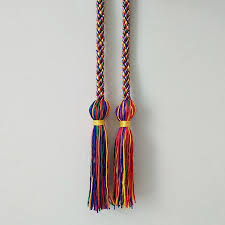 rainbow color graduation cord in 0121