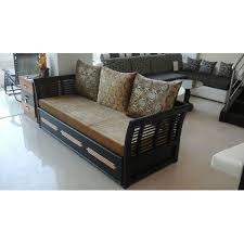 wooden modern convertible sofa bed for
