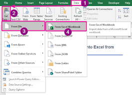 how to import data into excel from
