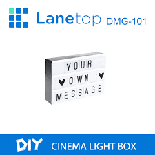China A6 Acrylic Diy Message Cinematic Film Night Led Cinema Light Box China Led Light Led Light Box