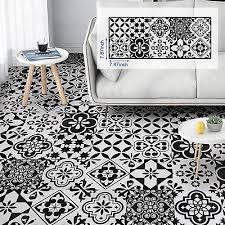 l and stick floor tile black and