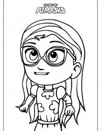 This color book was added on 2017 03 01 in pj masks coloring page and was printed 1410 times by kids and adults. Free Printable Pj Masks Luna Girl Coloring Page