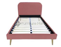 velvet twin bed frame furniture manila