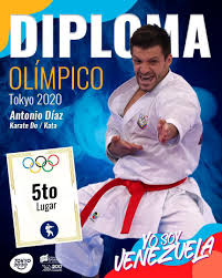 Antonio Díaz logró el quinto lugar en el katá de los Juegos Olímpicos - La  Radio del Sur