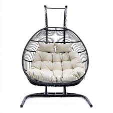 Double Seat Patio Swing Chair