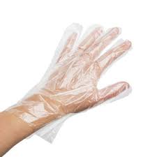 Disposable Gloves Clear Hdpe Polythene
