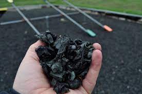 is rubber mulch a safe surface for your