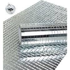 real glass silver mirrors mosaic