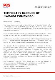 For today's post i'll be sharing all about pos laju tracking in 2020, how you can track your parcels and what the status updates mean. Pos Malaysia Berhad On Twitter Announcement Temporary Closure Of Pejabat Pos Kunak Posmalaysia Pos4you Sabah Covid19