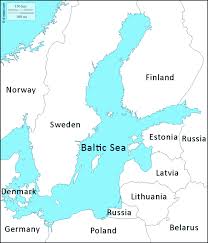 map of the baltic sea and the countries