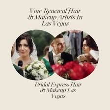 vow renewal hair makeup artists in